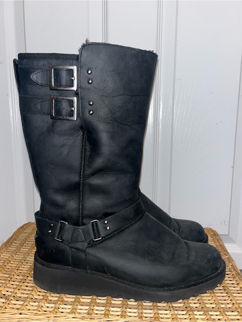UGG Jasper leather boots